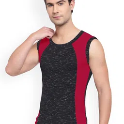 Sporto by Macho Pack Of 4 Combed Cotton Innerwear Vests image 5