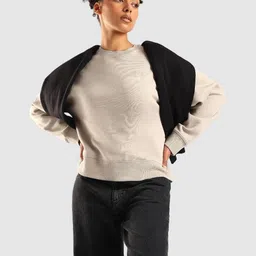 Calvin Klein Jeans Women Crew Neck Pullover Sweatshirt-picture-14