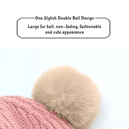 SYGA Kids Winter Woollen Beanie image 3