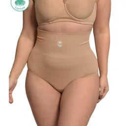 Inner Sense Lycra Solid Antimicrobial Seamless Tummy Tucker - Skin-picture-27
