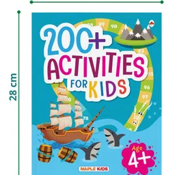 maple press Brain Activity Book With200+ Activities- English image 3