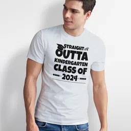 Seekbuylove Men Bio Finish Typography Printed Pure Cotton T-shirt image 2