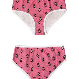 Yellow Bee Cotton Knit Pack Of 3 Disney Princesses Featuring Snow White Printed Panties - Multi Colour image 5