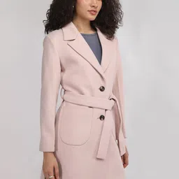 Plagg Notched Lapel Collar Overcoat image 3