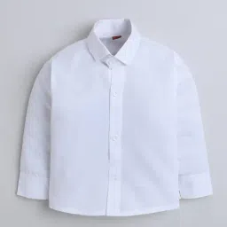 Fourfolds Boys Off White Embroidered Clothing Set image 4