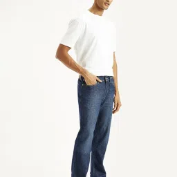 Levi's 541 Blue Cotton Tapered Fit Jeans image 3