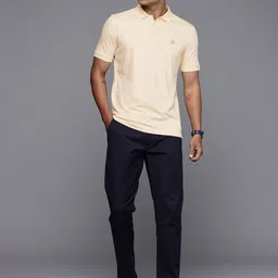 Louis Philippe Pure Cotton Polo Collar T-shirt image 2