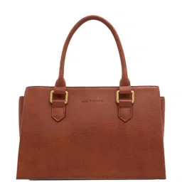 Call It Spring Brown Solid Handbag-image-84