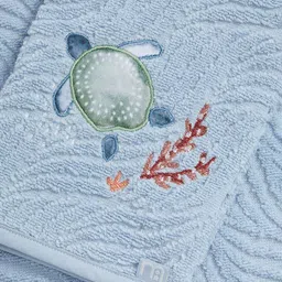 mothercare Kids You Me & The Sea Cuddle N Dry Towel & Mitt image 4