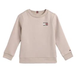 TOMMY HILFIGER Chasmere Creme Graphic Regular Pullover-picture-29
