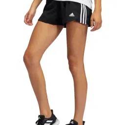 Adidas Black Striped Sports Shorts-picture-38