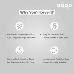 Feel Good Club Mini Bath Loofah Duo - Pack of 2 image 5