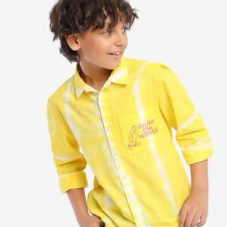 Bonkids Boys Standard Abstract Printed Cotton Casual Shirt-picture-26