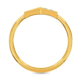 Kisna Diamond & Gold Jewellery Khizar 14k (585) Diamond & Gold Ring For Women image 3