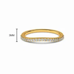 Kisna Diamond & Gold Jewellery Reea 14k (585) Diamond & Gold Ring For Women image 3