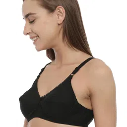 BLOSSOM Black Full Coverage Everyday Bra image 3