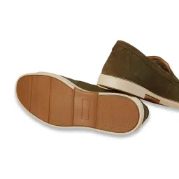 Code by Lifestyle Men's Olive Loafers image 3