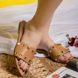 Shezone Women's Beige Casual Sandals-picture-29