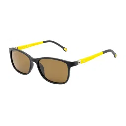 SeeSaw Yellow UV Protection Rectangular Sunglasses for Kids image 3