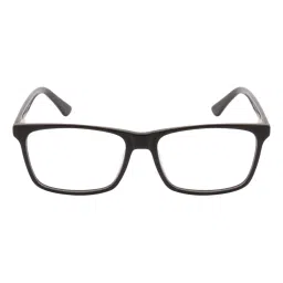 Ted Smith Black Rectangular Unisex Eyewear Frames image 3