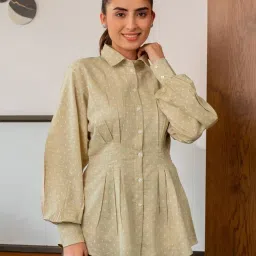 BInfinite Khaki Chambray Shirt image 3