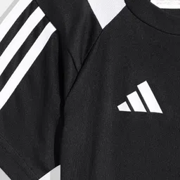 ADIDAS Boys 3-Striped Longline T-shirt image 3