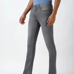 Peter England Grey Slim Fit Jeans image 3