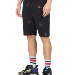 U.S. Polo Assn. Navy Regular Fit Printed Shorts image 3