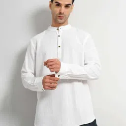 celio celio* White Regular Fit Cotton Shirt-picture-34