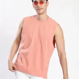 Bene Kleed Men Solid Round Neck Cotton Relaxed Fit T-Shirt-picture-38