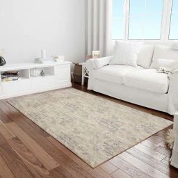 Presto Beige Polyester Washable Carpet-picture-36