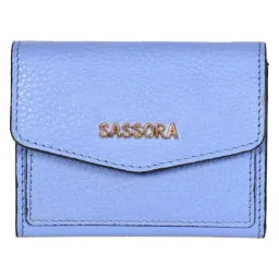 Sassora Blue Genuine Leather Card Holder For-picture-36