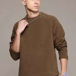 The Roadster Lifestyle Co. Raglan Sleeves Fleece Sweatshirt-picture-20