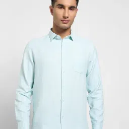 Peregrine by Pantaloons Aqua Shirt-image-2