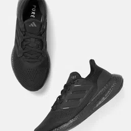 ADIDAS Men Woven Design PUREBOOST 23 Running Shoes-image-1