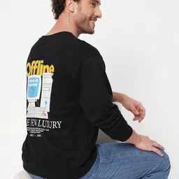 Mast & Harbour Men Printed Sweatshirt-picture-17