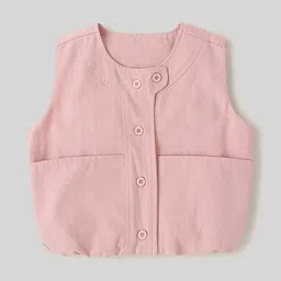 LULU & SKY Girls Crop Sweater Vest-picture-34