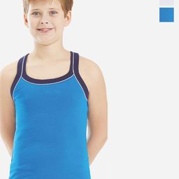 Bodycare Kids Boys Pack Of 2 Soft Breathable Cotton Rib Vests KGA2014RBWH-83-picture-4