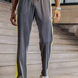 Fit Monkey Men Dry Fit Mid Rise Track Pants-image-9