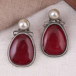 MODE & MINIMAL Teardrop Shaped Drop Earrings-picture-36