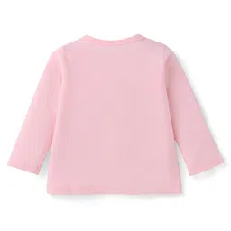 Doodle Poodle 100% Cotton Full Sleeves Heart & Unicorn Printed Jhablas Pack of 3 - White & Pink image 3