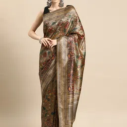 Tasarika Kalamkari Printed Saree-image-19