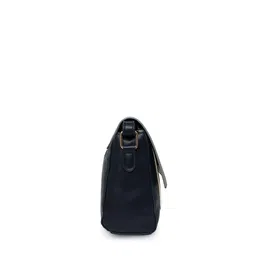 Lavie Trico Navy Blue Colourblocked Structured Sling Bag image 5