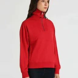 Pepe Jeans Red Cotton Sweatshirt image 3