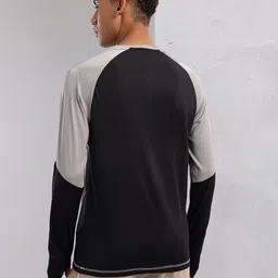 HRX by Hrithik Roshan Colourblocked Sleeves Rapid-Dry Running T-shirt image 5