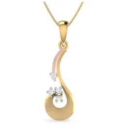 PC Jeweller Keane 18k Gold Pendant without Chain for Women-image-27