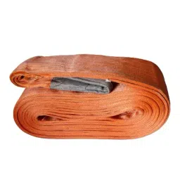 Sankalp 10 mtr Eco Polyester Duplex Web Sling 300 mm with 12000 Kg (12 Ton) Holding Capacity-Orange image 1