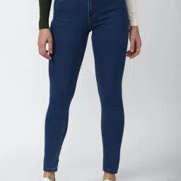 FOREVER 21 WOMEN MID WAIST SLIM FIT ANKLE LENGTH JEANS-image-85