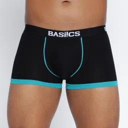 BASIICS by La Intimo Multi-Color Blended Relaxed Fit Solid Trunks (Pack Of 3) image 3