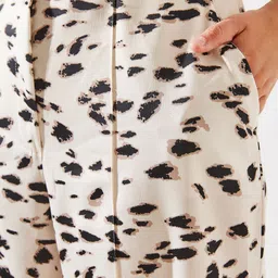 BIANCO LUCCI Women Animal Printed Trousers image 5